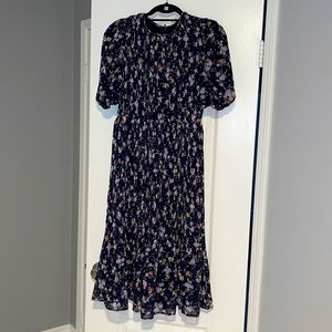 Recipe for romance chiffon floral midi dress